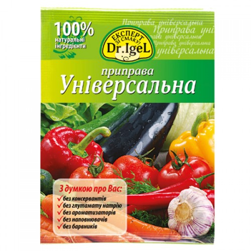 Приправа універсальна ТМ Dr. Igel 20г