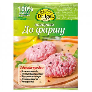 Приправа до м'ясного фаршу ТМ Dr. Igel 20г