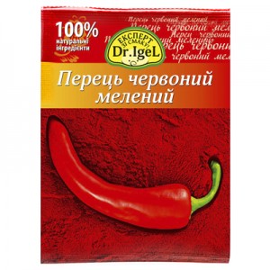 Перець червоний мелений ТМ Dr. Igel 20г