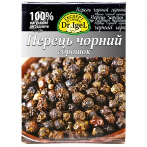 Перець чорний горошок ТМ Dr. Igel 15г
