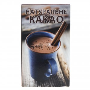 Какао порошок, картон ТМ Dr. Igel  80г