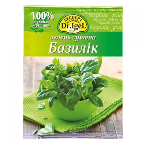 Приправа Базилік ТМ Dr. Igel 10г