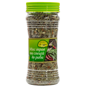 Мікс трав і спецій до риби ТМ Dr. Igel 150г (банка)